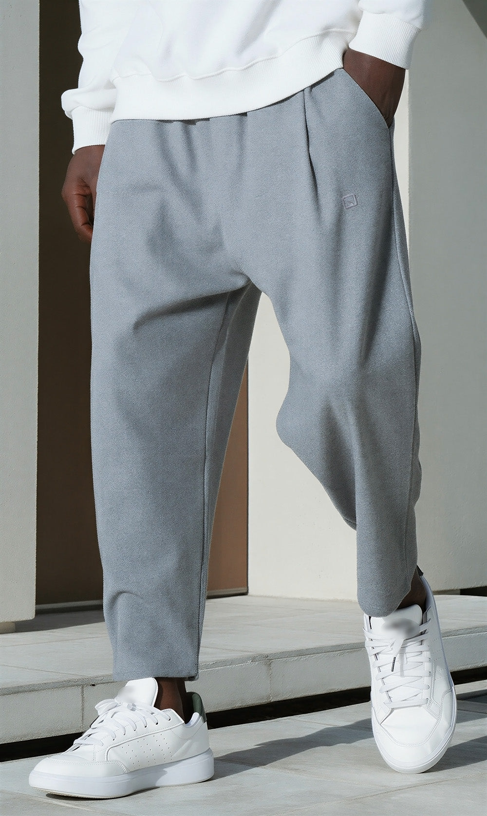 QL Classik Winter Sarouel in lichtgrijs