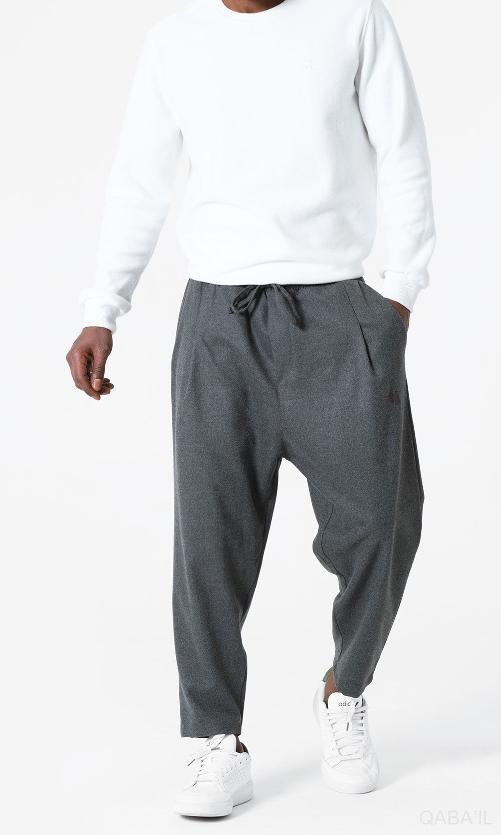 QL Classik Winter Sarouel in donkergrijs