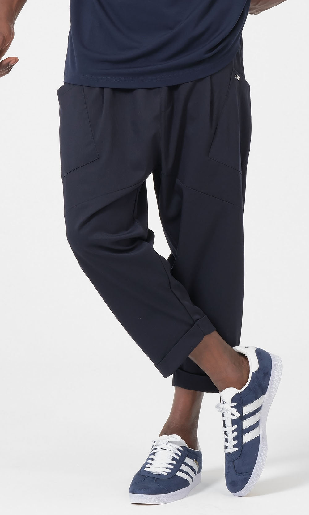 QTS1012 Design S26 Sarouel in Navy