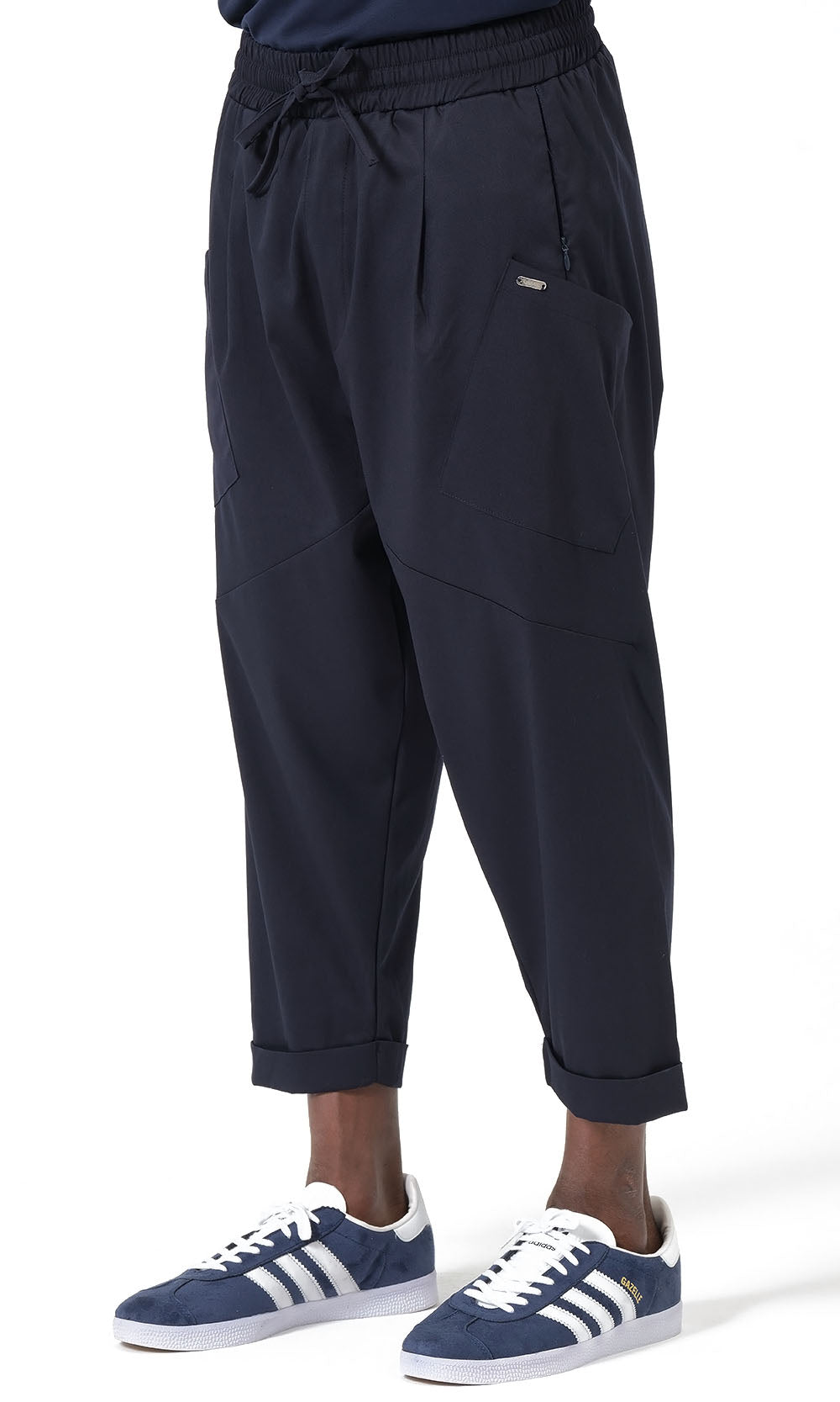 QTS1012 Design S26 Sarouel in Navy