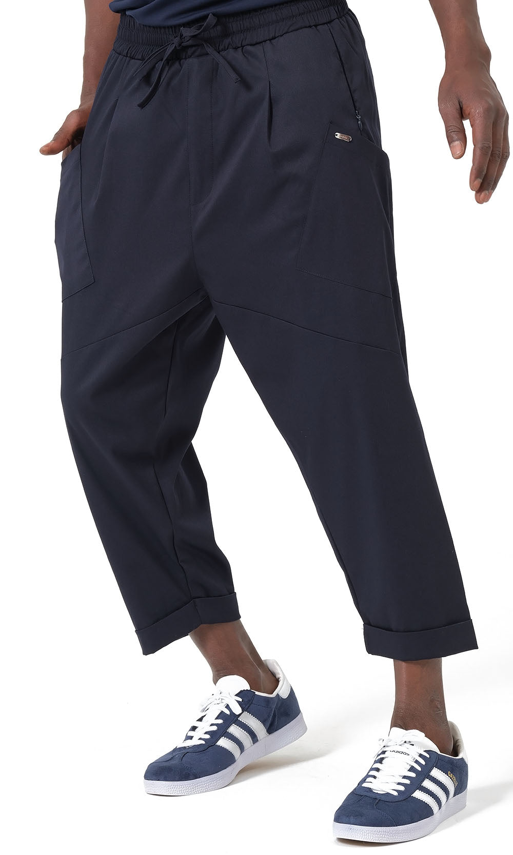 QTS1012 Design S26 Sarouel in Navy