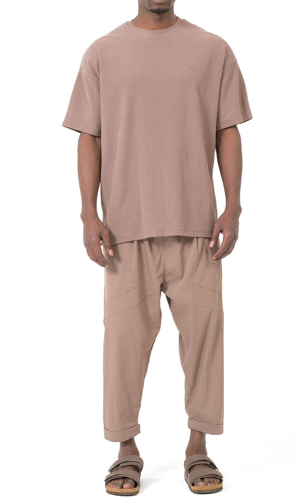 QTS1012 Design S26 Sarouel in Taupe