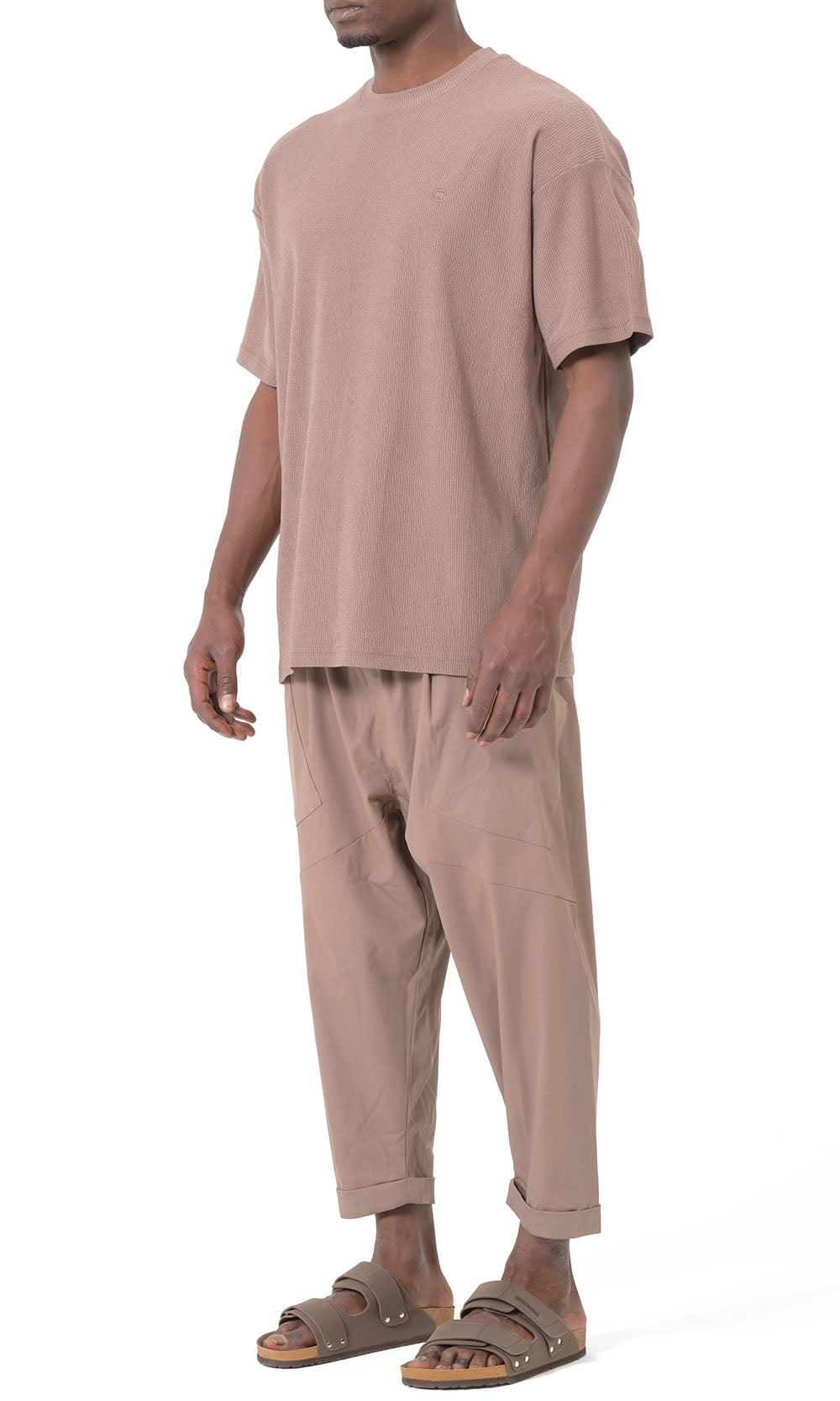 QTS1012 Design S26 Sarouel in Taupe