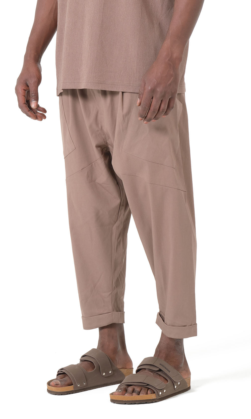 QTS1012 Design S26 Sarouel in Taupe