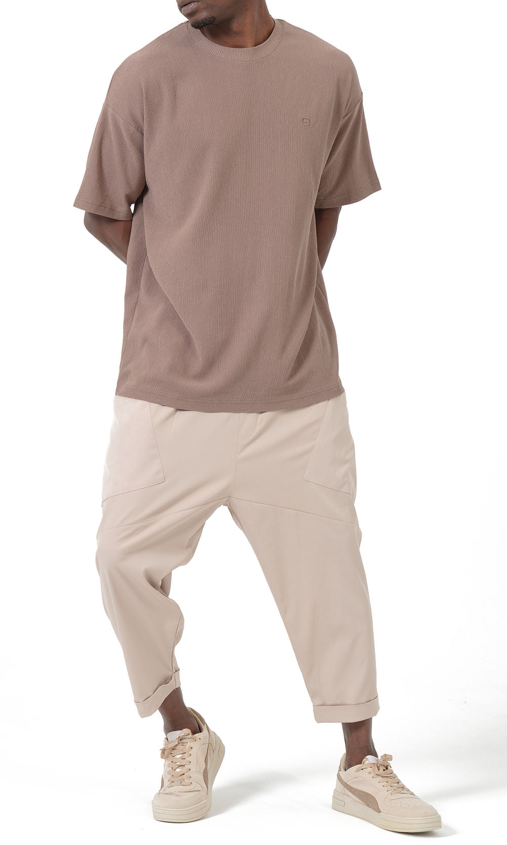 QTS1012 Design S26 Sarouel in Beige