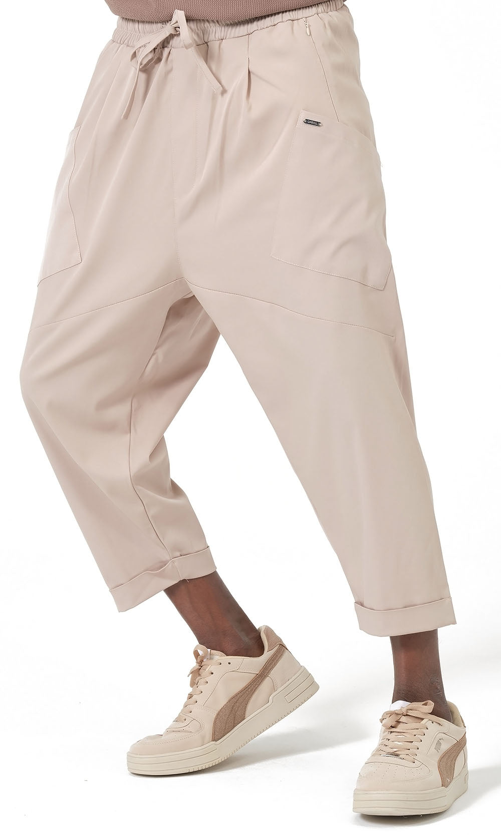 QTS1012 Design S26 Sarouel in Beige