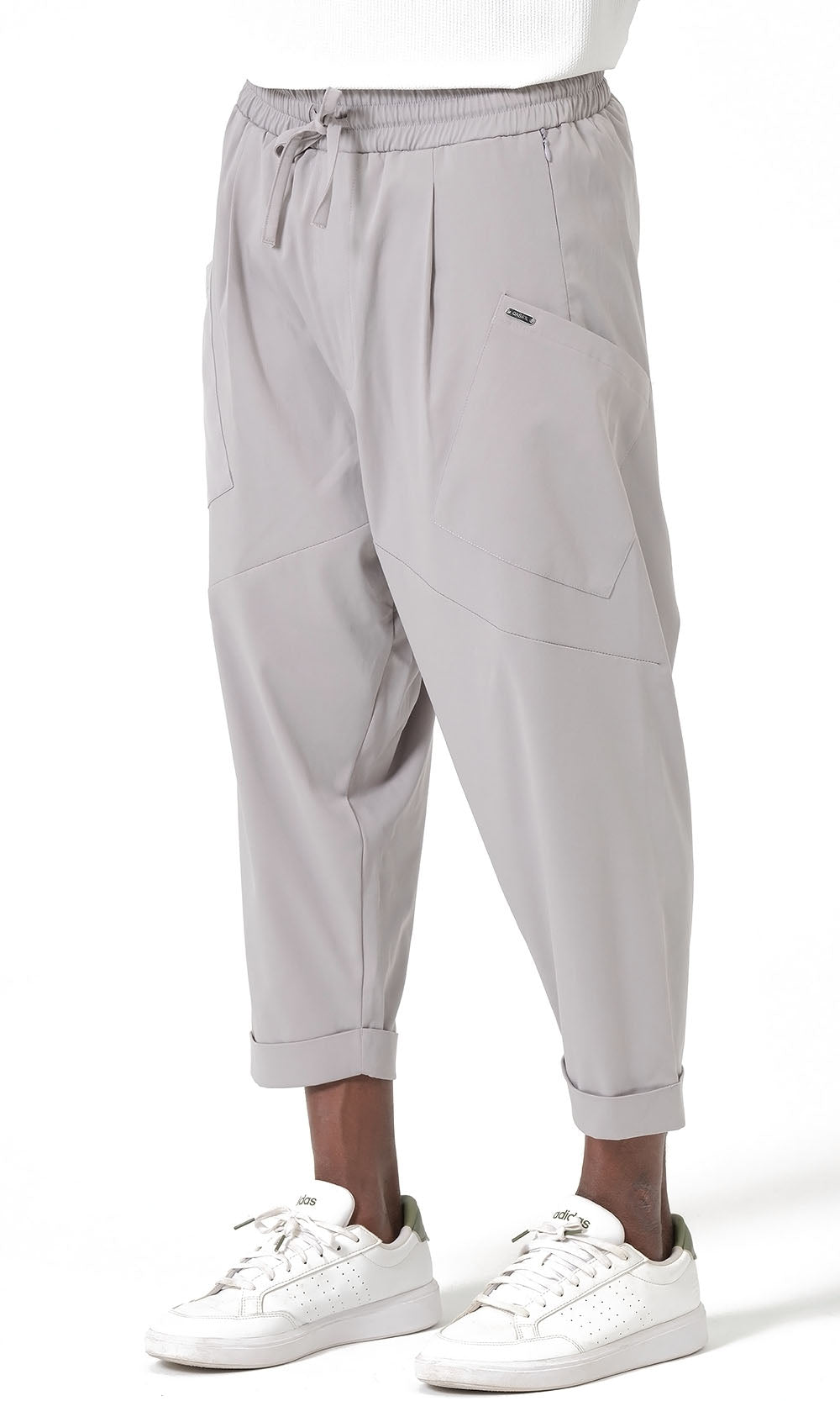 QTS1012 Design S26 Sarouel in Light Grey