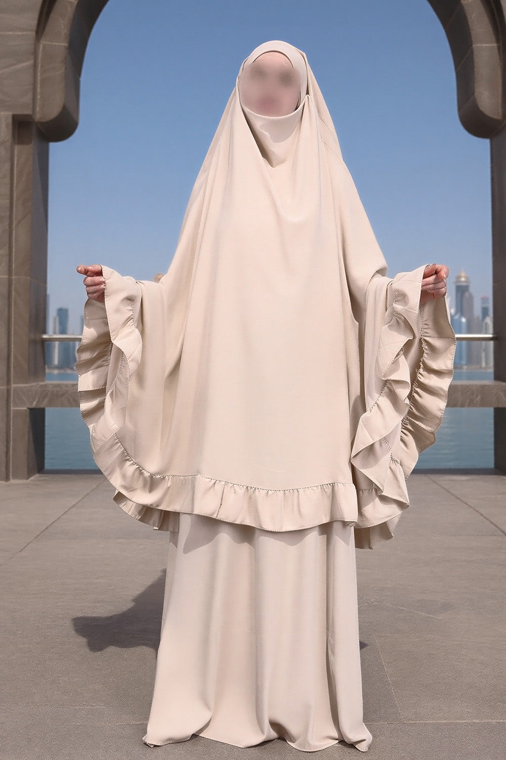 SB Prayer Set Jersey ES003 in Light Beige