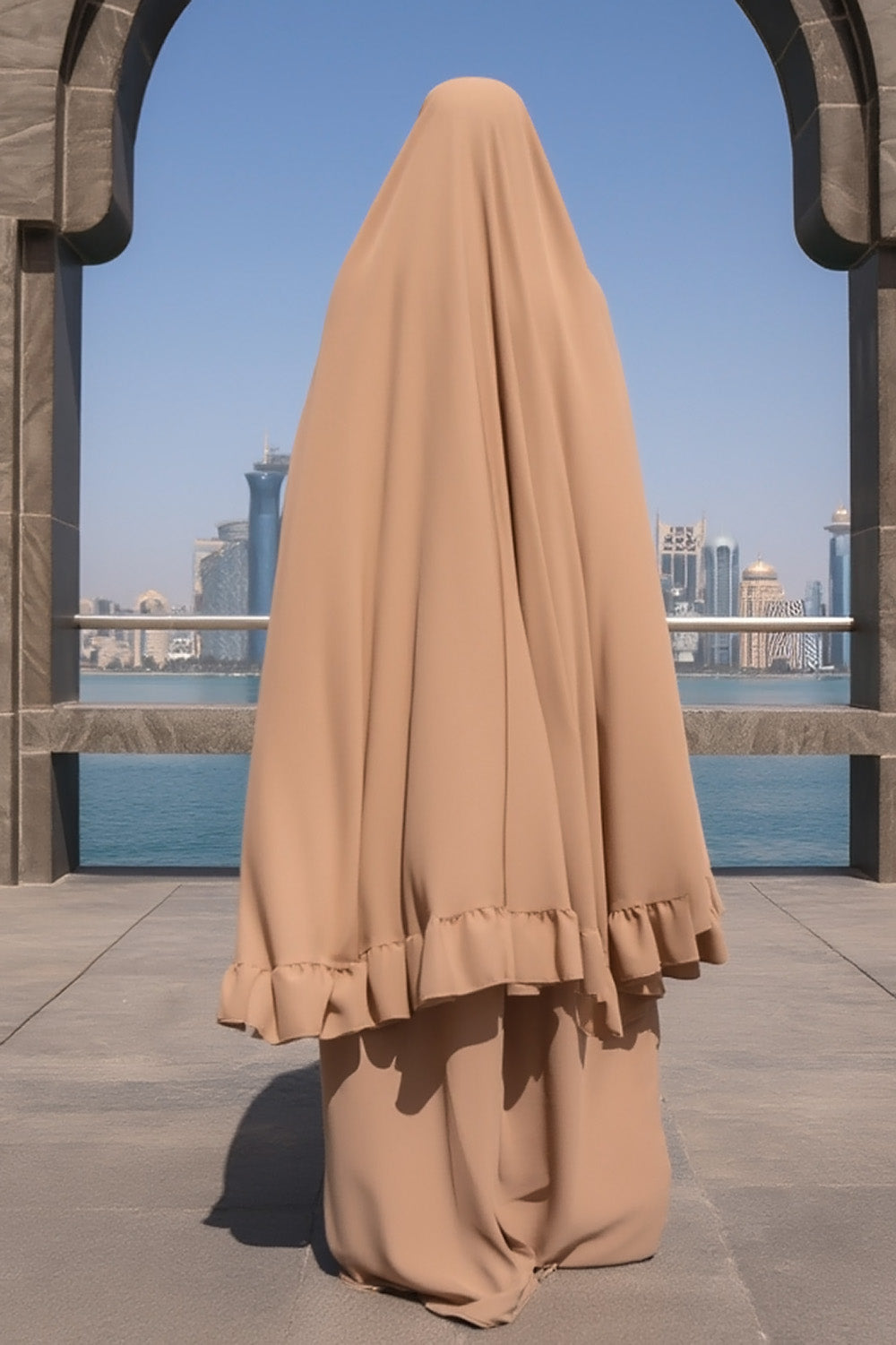 SB Prayer Set Jersey ES003 in Camel