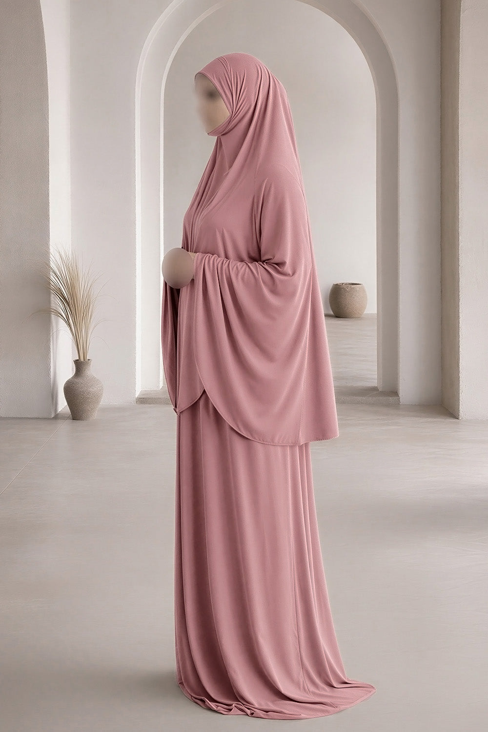 SB Salat Set Jersey ES006 in lichtroze