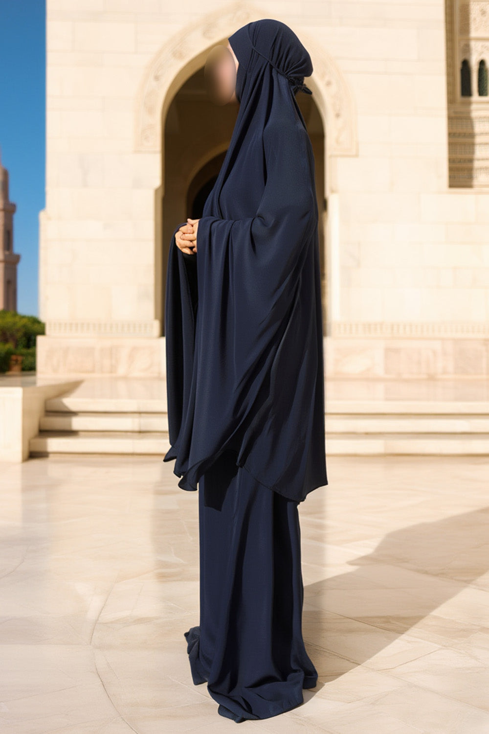 SB Salat Set Jersey ES007 in donkerblauw