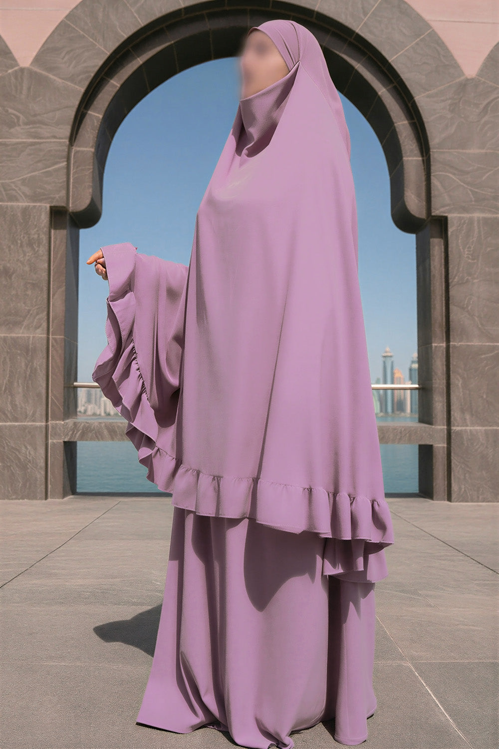 SB Prayer Set Jersey ES003 in Lilac